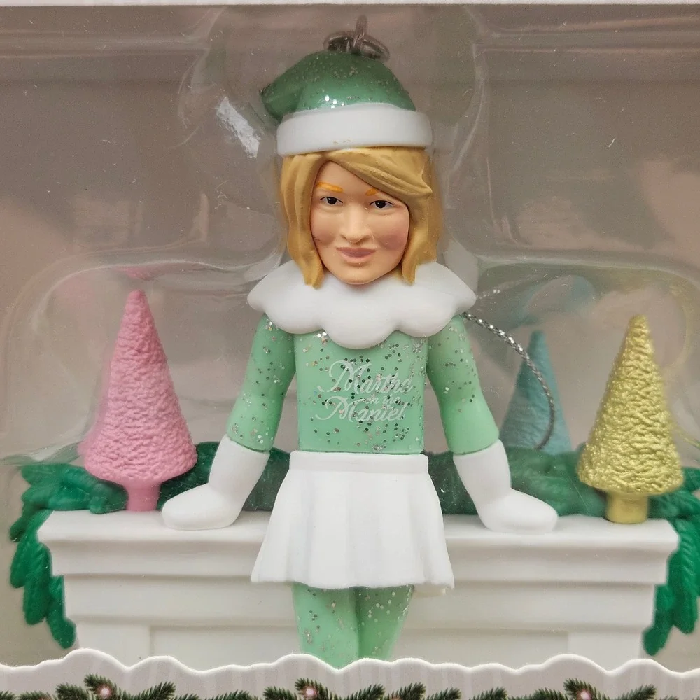 Martha on the‎ Mantel Ornament Holiday Tradition Martha Stewart Collectible New